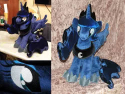 Size: 1200x900 | Tagged: artist:essorille, derpibooru import, irl, photo, plushie, princess luna, safe, solo