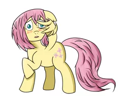 Size: 4128x3096 | Tagged: safe, artist:fluttershy-wins, derpibooru import, fluttershy, short mane, solo