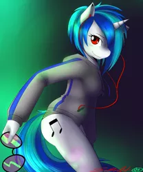 Size: 1280x1536 | Tagged: anthro, artist:spittfireart, breasts, clothes, derpibooru import, female, hoodie, panties, solo, solo female, source needed, suggestive, underwear, vinyl scratch