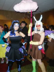 Size: 2448x3264 | Tagged: 2013, anime weekend atlanta, artist:firedust, artist needed, cloud, convention, cosplay, cotton candy cloud, derpibooru import, discord, eris, human, irl, irl human, nightmare moon, photo, rule 63, safe