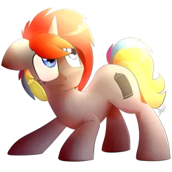 Size: 894x894 | Tagged: safe, artist:shinodage, derpibooru import, oc, oc:krylone, unofficial characters only, pony, unicorn, solo