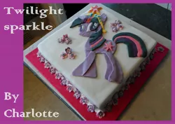 Size: 3508x2480 | Tagged: artist:lottig, cake, derpibooru import, food art, safe, twilight sparkle