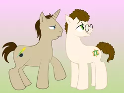 Size: 900x675 | Tagged: artist:konstance, derpibooru import, matt stone, ponified, safe, trey parker