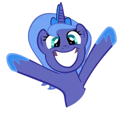 Size: 5000x5000 | Tagged: absurd resolution, artist:parttimebrony, derpibooru import, irrational exuberance, princess luna, s1 luna, safe, simple background, solo, transparent background, vector