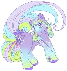 Size: 527x559 | Tagged: safe, artist:tehbuttercookie, derpibooru import, oc, unofficial characters only, earth pony, pony, passionflower, solo