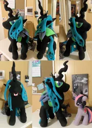 Size: 1024x1424 | Tagged: artist:judhudson, derpibooru import, irl, photo, plushie, queen chrysalis, safe