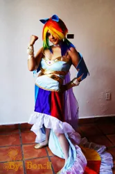 Size: 637x960 | Tagged: artist:saizardrancher, cosplay, derpibooru import, human, irl, irl human, photo, rainbow dash, safe, solo