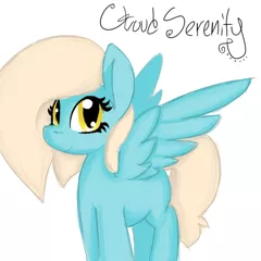 Size: 512x512 | Tagged: artist:trippiehippie, derpibooru import, legends of equestria, oc, oc:cloud serenity, safe, solo, unofficial characters only