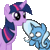Size: 50x50 | Tagged: animated, artist needed, derpibooru import, gif for breezies, picture for breezies, safe, source needed, trixie, twilight sparkle