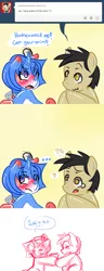 Size: 500x1300 | Tagged: safe, artist:ladilol, derpibooru import, oc, oc:peachy prose, unofficial characters only, ask, james tempest, male, questions-for-peachy, tumblr