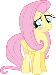 Size: 5000x6675 | Tagged: safe, artist:missbeigepony, derpibooru import, fluttershy, absurd resolution, blushing, cute, shyabetes, simple background, solo, transparent background, vector