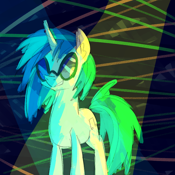 Size: 700x700 | Tagged: artist:goat train, derpibooru import, safe, solo, vinyl scratch