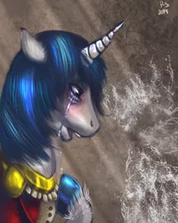 Size: 672x840 | Tagged: artist:trojan-pony, artist:trojan-pony, crying, liquid pride, safe, shining armor, solo