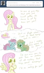 Size: 653x1086 | Tagged: artist:askumfluttershy, ask, ask fluttershy, derpibooru import, fluttershy, oc, safe, tumblr