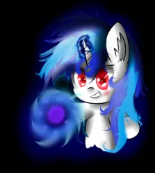 Size: 1003x1122 | Tagged: artist:v0calp0ny, derpibooru import, magic, safe, solo, vinyl scratch