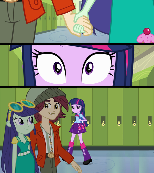 Size: 1920x2160 | Tagged: safe, derpibooru import, screencap, blueberry cake, normal norman, twilight sparkle, equestria girls, background human, naomi nobody, normalcake