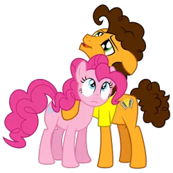 Size: 6000x6000 | Tagged: absurd resolution, artist:masem, cheese sandwich, hug, pinkie pie, pinkie pride, safe, simple background, .svg available, transparent background, vector