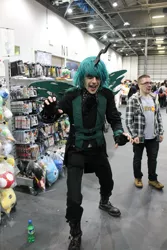 Size: 2848x4272 | Tagged: artist needed, convention, cosplay, derpibooru import, human, irl, irl human, king metamorphosis, london mcm expo, photo, queen chrysalis, rule 63, safe, solo