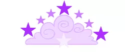 Size: 430x180 | Tagged: artist:crystalstoneglow, cloud, cutie mark, derpibooru import, dull, safe, stars