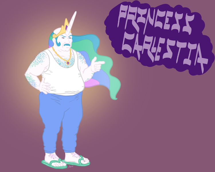 Size: 1280x1024 | Tagged: aqua teen hunger force, artist:rainbow-dosh, carl, carl brutananadilewski, carlestia, derpibooru import, majestic as fuck, safe, solo, wat