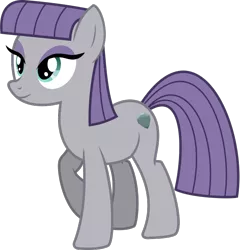 Size: 706x726 | Tagged: safe, artist:cheezedoodle96, derpibooru import, maud pie, earth pony, pony, .svg available, cutie mark, female, mare, simple background, smiling, solo, svg, transparent background, vector, when she smiles