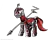 Size: 1280x1024 | Tagged: semi-grimdark, artist:elzielai, derpibooru import, ponified, image, lord zedd, png, power rangers, solo