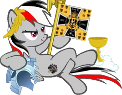 Size: 625x484 | Tagged: artist:laborpony, derpibooru import, flag, german, german dash, german empire dash, germany, history, nation ponies, prussia, safe, solo, twilight scepter