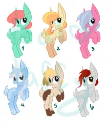 Size: 837x955 | Tagged: safe, artist:tealtaffy, derpibooru import, oc, unofficial characters only, hybrid, pony, rabbit, adoptable, bipedal