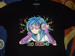 Size: 960x720 | Tagged: clothes, derpibooru import, human, humanized, safe, shirt, t-shirt, vinyl scratch