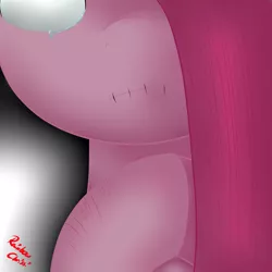 Size: 5000x5000 | Tagged: absurd resolution, artist:grafikfehler, blood, crying, cutting, pinkamena diane pie, pinkie pie, self harm, semi-grimdark, solo, stitches