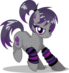 Size: 868x921 | Tagged: safe, artist:equinepalette, derpibooru import, oc, unofficial characters only, earth pony, pony, adoptable, leg warmers, solo