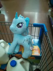 Size: 566x754 | Tagged: derpibooru import, funrise, irl, official, photo, plushie, safe, trixie, walmart