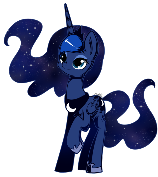 Size: 1562x1753 | Tagged: artist:nm, derpibooru import, pixiv, princess luna, safe, simple background, solo