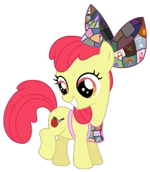 Size: 1880x2152 | Tagged: apple bloom, artist:reitanna-seishin, cute, cutie mark, derpibooru import, fanfic:cupcakes, grimcute, semi-grimdark, solo