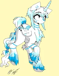 Size: 522x672 | Tagged: safe, artist:kyuu-vixen-cosplay, derpibooru import, oc, unofficial characters only, alicorn, pony, alicorn oc, solo, unshorn fetlocks
