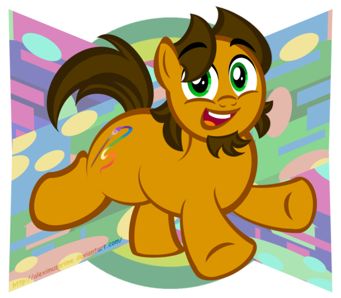 Size: 956x836 | Tagged: safe, artist:aleximusprime, derpibooru import, oc, oc:alex the chubby pony, unofficial characters only, pony, alex the chubby pony, chubby, male, mixed art, plump, ponysona, solo, stallion, style challenge, style emulation