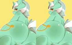 Size: 2560x1600 | Tagged: artist:berseepon09, cross eye stereogram, edit, female, lyra heartstrings, plot, solo, solo female, stereoscopy, suggestive