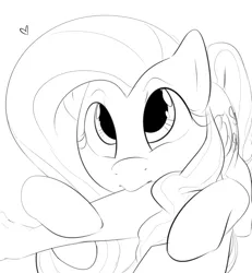 Size: 972x1051 | Tagged: arm, artist:dotkwa, derpibooru import, fluttershy, human, monochrome, nibbling, safe