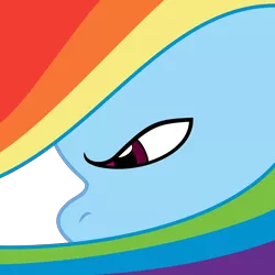 Size: 5000x5000 | Tagged: safe, artist:nosfrat, derpibooru import, rainbow dash, absurd resolution, minimalist, solo