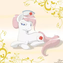 Size: 3333x3333 | Tagged: artist:unnop64, derpibooru import, nurse redheart, safe, solo