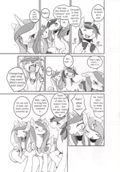 Size: 1718x2455 | Tagged: artist:yoona, changeling, comic, comic:solitary pupa, derpibooru import, disguise, disguised changeling, doujin, fake cadance, female, male, monochrome, princess cadance, queen chrysalis, shining armor, shining chrysalis, shipping, source needed, straight, suggestive, translation