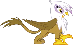 Size: 8122x5015 | Tagged: safe, artist:baka-neku, derpibooru import, gilda, gryphon, absurd resolution, simple background, solo, transparent background, vector