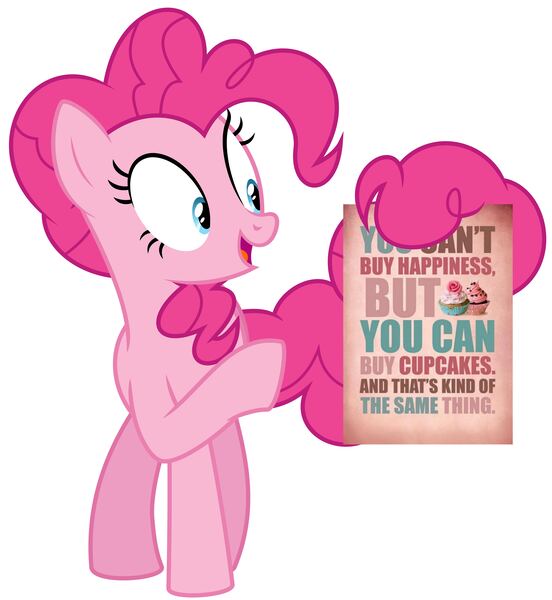 Size: 5800x6300 | Tagged: absurd resolution, artist:masem, cupcake, derpibooru import, pinkie pie, prehensile tail, safe, solo, tail hold