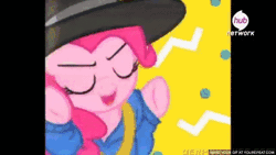 Size: 640x360 | Tagged: animated, apple family member, derpibooru import, doctor whooves, goldengrape, hubble, hub logo, pinkie pie, rap, rapper pie, red delicious, safe, screencap, sir colton vines iii, skateboard, testing testing 1-2-3, the hub, time turner