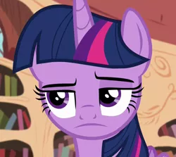 Size: 1200x1070 | Tagged: safe, derpibooru import, screencap, twilight sparkle, twilight sparkle (alicorn), alicorn, pony, testing testing 1-2-3, annoyed, disappointed, female, frown, grumpy, grumpy twilight, implied facehoof, implied facepalm, mare, raised eyebrow, solo, twilight is not amused, unamused