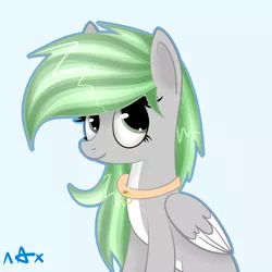 Size: 5000x5000 | Tagged: safe, artist:axioma_dice, derpibooru import, oc, unofficial characters only, pegasus, pony, absurd resolution, collar, solo