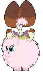 Size: 546x923 | Tagged: artist:sketchbookoap, caline, derpibooru import, non-mlp oc, oc, oc:fluffle puff, safe, the neverhood, unofficial characters only