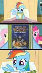 Size: 581x1000 | Tagged: chewbacca, chiss, comic, derpibooru import, edit, edited screencap, grand admiral thrawn, han solo, jorus c'baoth, joruus c'baoth, luke skywalker, meme, mitth'raw'nuruodo, obligatory pony, princess leia, rainbow dash, reading rainbow, read it and weep, safe, screencap, screencap comic, star wars, star wars expanded universe, star wars: heir to the empire, star wars: the thrawn trilogy, thrawn