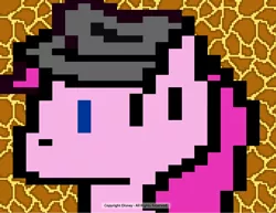 Size: 792x612 | Tagged: artist:mojo1985, derpibooru import, hat, pinkie pie, pixel art, safe, solo