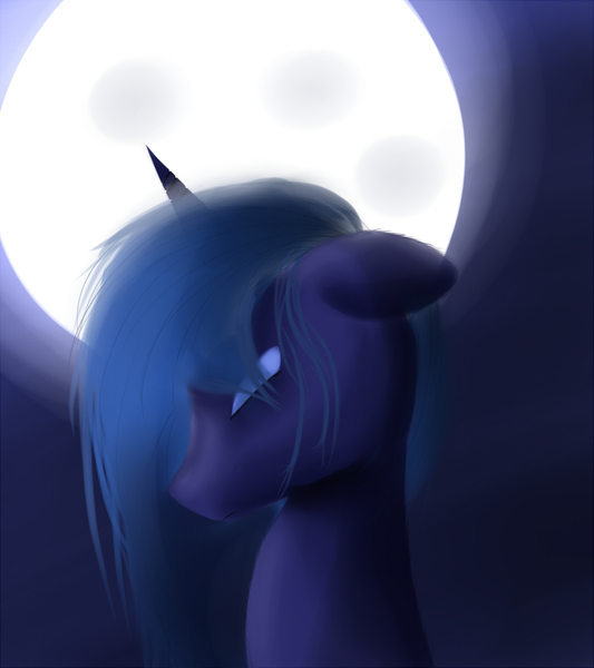 Size: 1000x1126 | Tagged: artist:v0calp0ny, derpibooru import, moon, princess luna, safe, solo